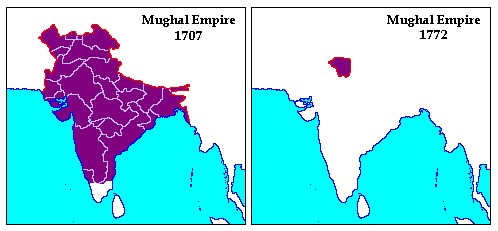 Cause Of The Decline Of Mughal Empire UPSC Notes | EduRev