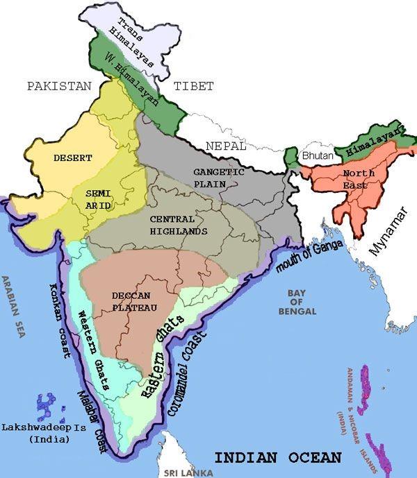 Physical Geography Of India for UPSC IAS Preparation -1 Notes | Study Geography for UPSC CSE - UPSC