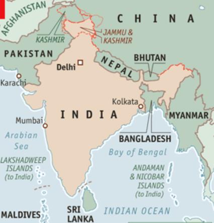 Indian Geography: Physical & Political Notes | EduRev