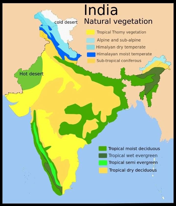 Shankar IAS: Summary of Terrestrial Ecosystem UPSC Notes | EduRev