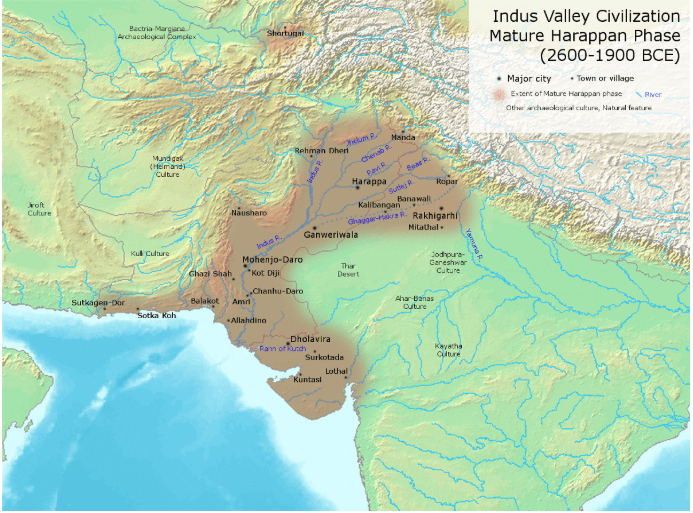 Revision Notes of Indus Valley Civilization for UPSC CSE- 1 Notes | Study संशोधन नोटस Revision notes for UPSC (Hindi) - UPSC