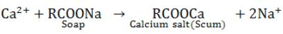 Theory & Procedure, Cleaning Capacity of Soap with Hard and Soft Water Class 10 Notes | EduRev
