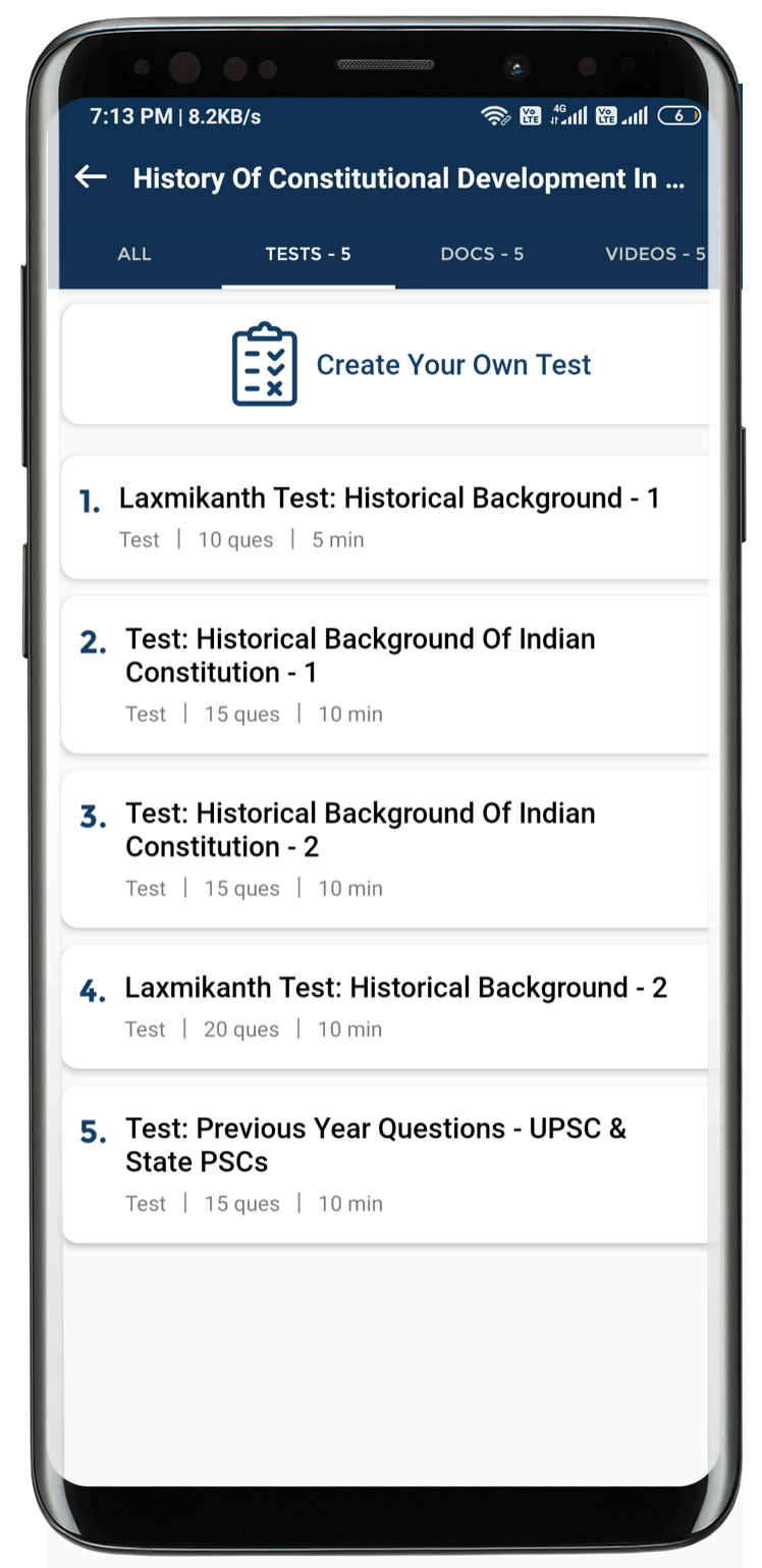 Guide: Overview of the History of Indian Constitution UPSC Notes | EduRev