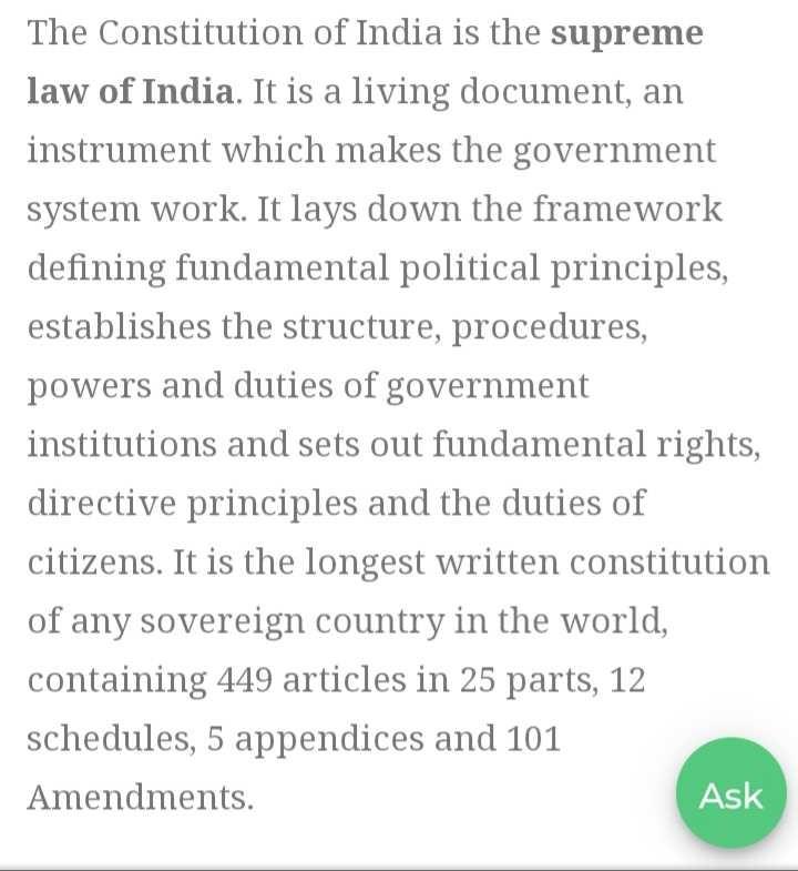 explain-the-key-features-of-indian-constitution-edurev-class-8-question