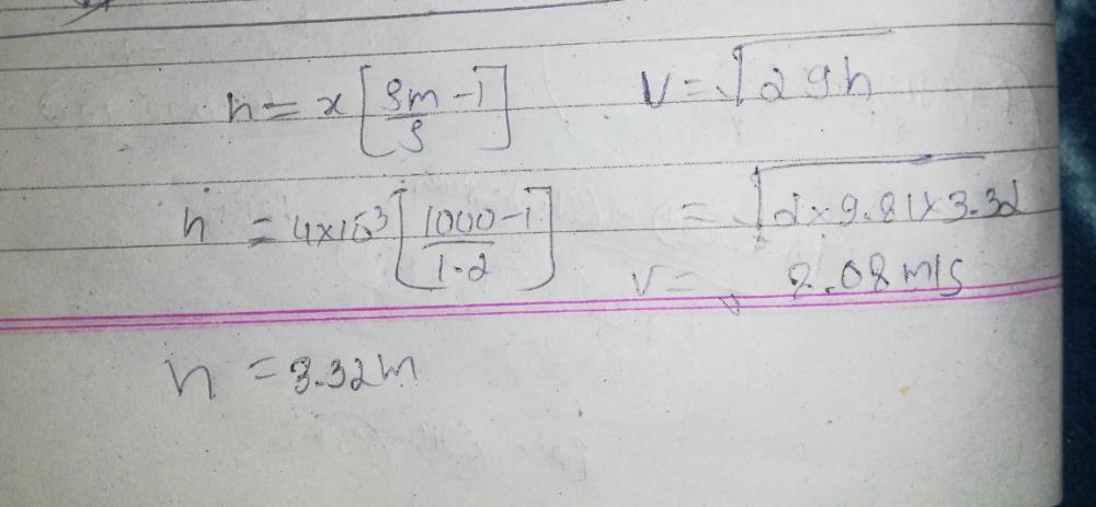 how to calculate supersonic velocity using a pitot tube