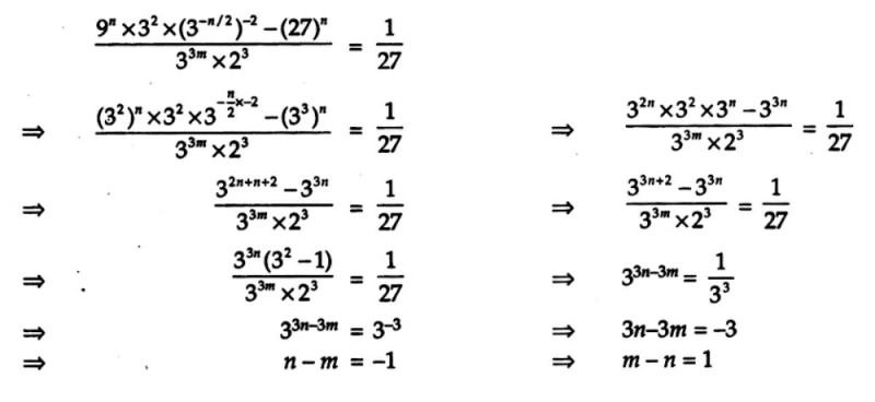 the value of 9 power 3 upon 2 is