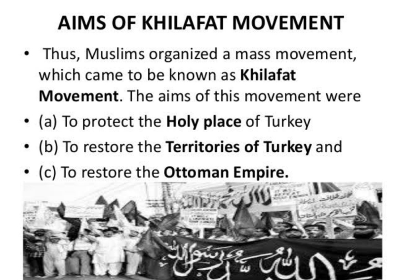Khilafat movement Class 10 Notes EduRev