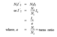 Ideal Transformer - Practice GATE Notes | EduRev