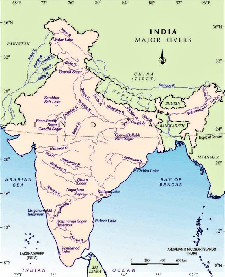 Detailed Chapter Notes - Drainage - Notes, SST, CBSE Class 9 | EduRev Notes