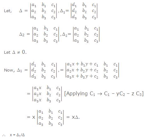 Determinants - Introduction JEE Notes | EduRev