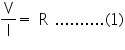 Theory & Procedure, Ohm`s law, and resistance Class 10 Notes | EduRev