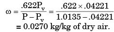 GATE Past Year Questions: Properties Of Moist Air Notes | EduRev